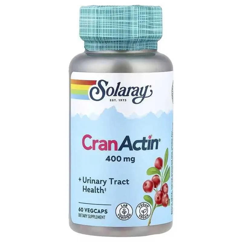 Solaray CranActin 60 растительных капсул 2