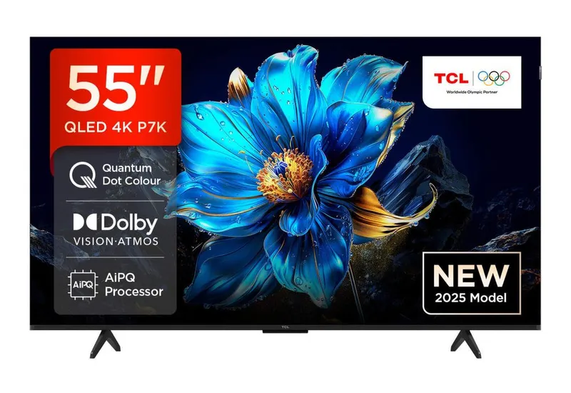 Телевизор TCL 55T6D QLED 4K новый 2026 доставка Бесплатная Установка — фото 1