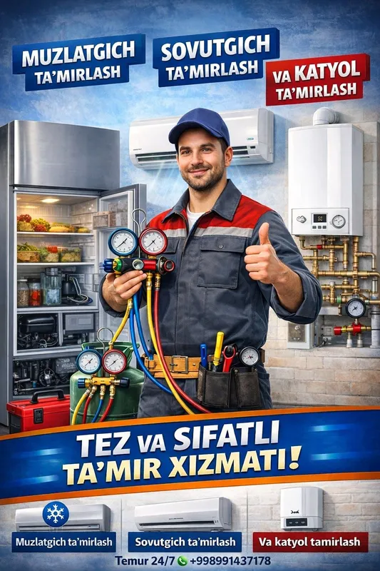 remont xaladelnik va muzlatgichlar barcha turdagi — фото 6
