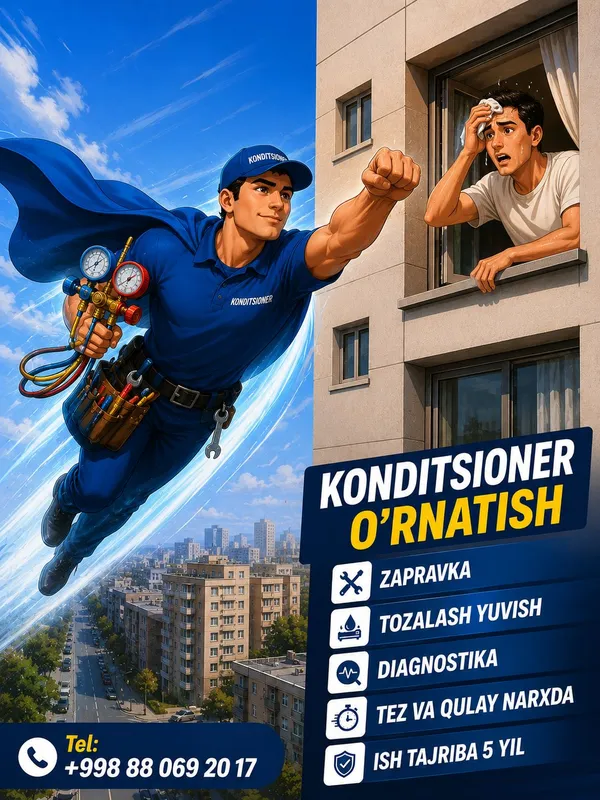 Установка кондиционера 1