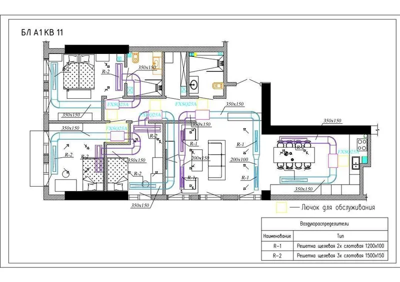 4-комнатная квартира 123 м², 5/10, ЖК Mirabad Avenue, Мирабадский район — фото 1 4-комнатная квартира 123 м², 5/10, ЖК Mirabad Avenue, Мирабадский район — фото 1