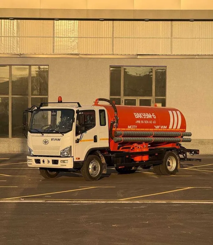 Ассенизационная машина FAW Tiger V, 6м³ Tayor bor 2 Ассенизационная машина FAW Tiger V, 6м³ Tayor bor 2