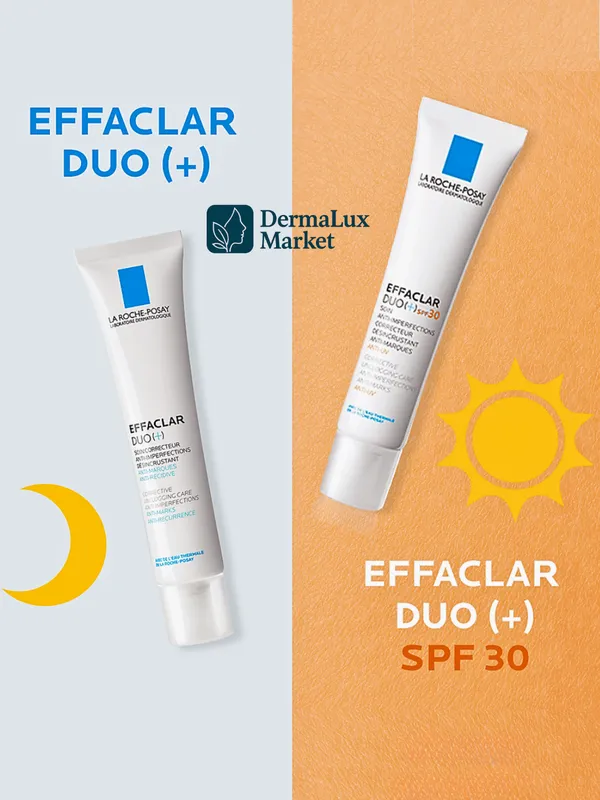 Крем La Roche-Posay Effaclar Duo+ SPF30 от прыщей — фото 4
