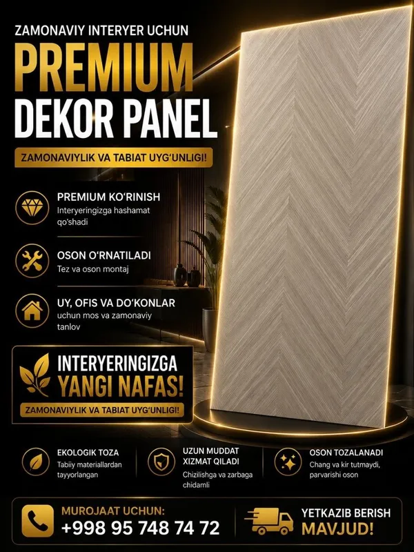 Bambuk panel | Zamonaviy ichki bezaklar | 4