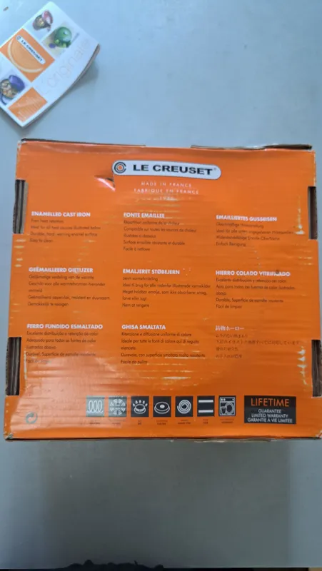 чугунный казан 4,2 л. Le Creuset France 10