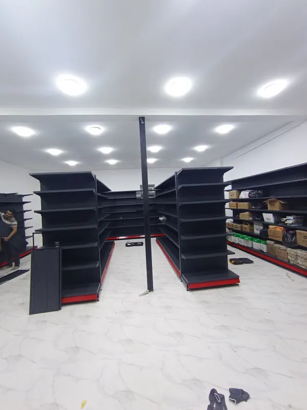 Стилаж полки,касса , холодильник ветрина 2