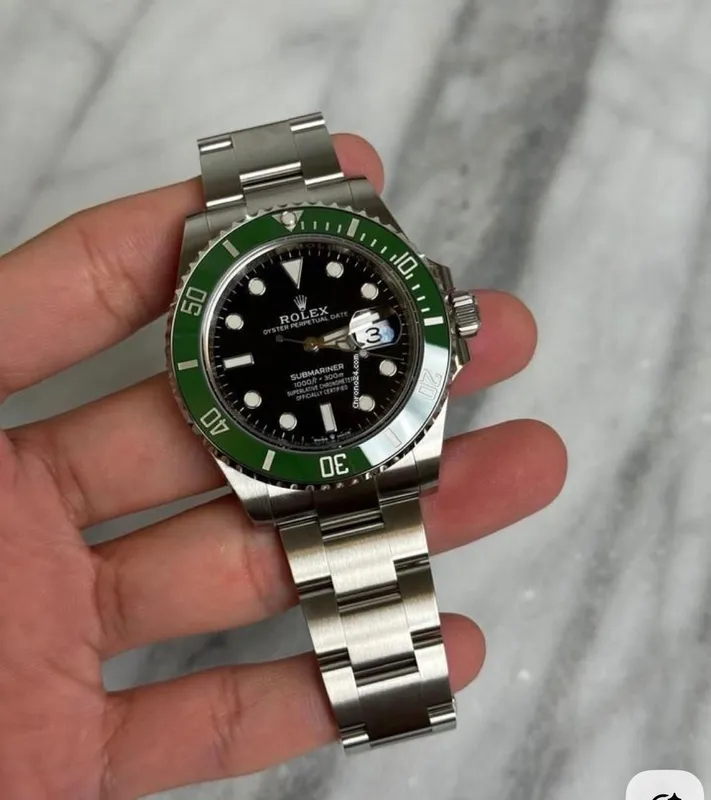 Rolex kermit офиц гарантия