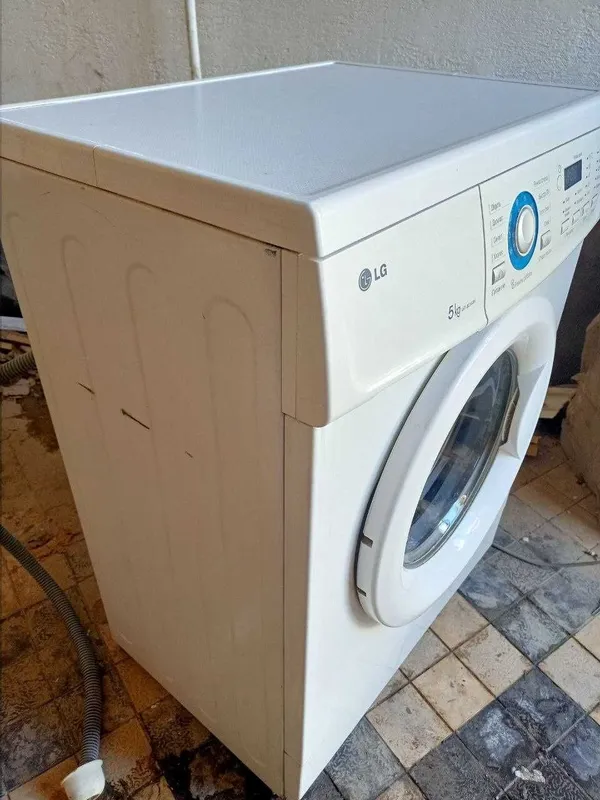 LG 5 kg, TEN, amortizator va motor cho‘tkalari yangi almashtirilgan 2