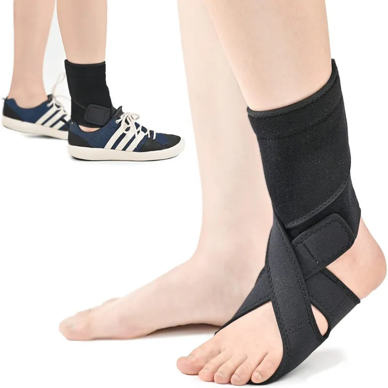 Бандаж фиксатор для ног свисающей стопе foot drop