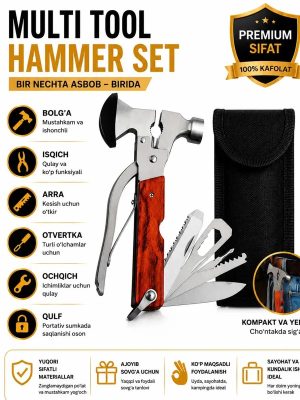 Ko‘p funksiyali bolg‘a multitool 1 Ko‘p funksiyali bolg‘a multitool 1