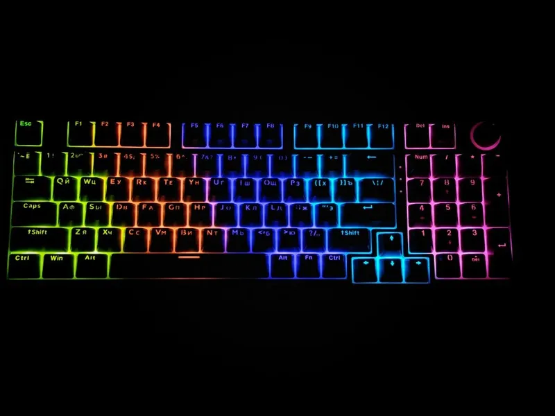 Игровая клавиатура механическая проводная USB MOFii 96 клавиши, перек