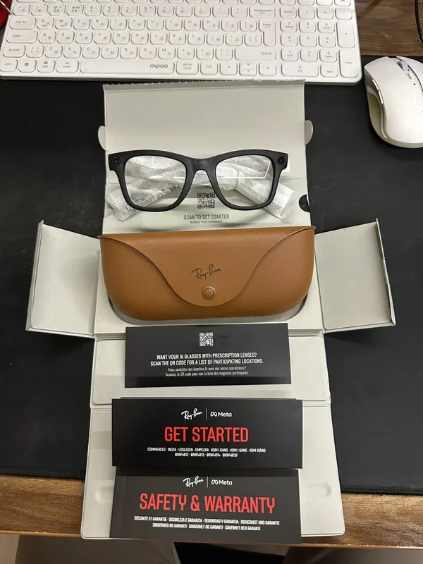 Умные очки Ray-Ban Meta Gen2 T150/S50 | Прозрачные 1 Умные очки Ray-Ban Meta Gen2 T150/S50 | Прозрачные 1