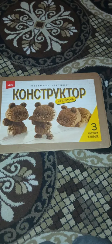 kartondan 3 ta panda yasash