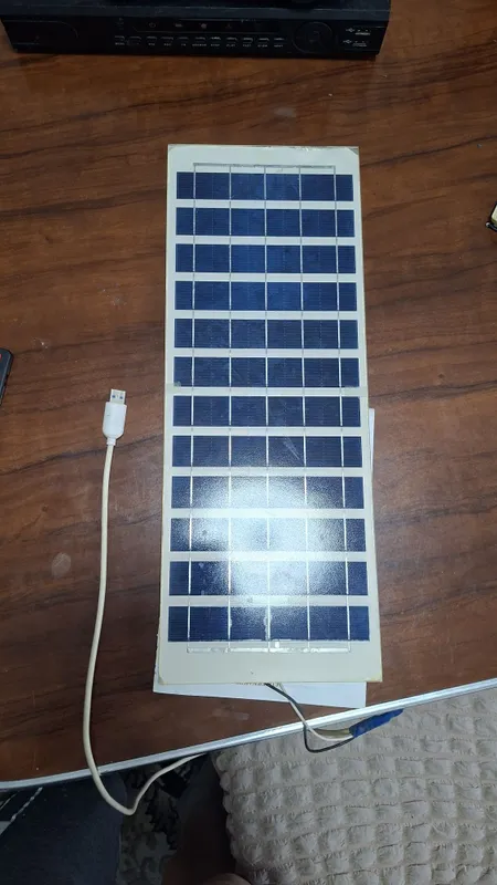 Мощная солнечная панель 7V (USB) — Готовая зарядка и база для PowerBan 5 Мощная солнечная панель 7V (USB) — Готовая зарядка и база для PowerBan 5
