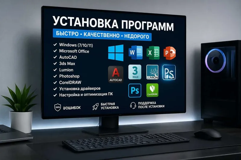 Установка Windows и Программ