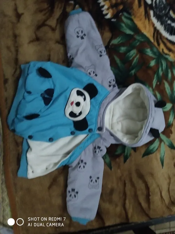 Bola uchun qishki kurtka va shim 4