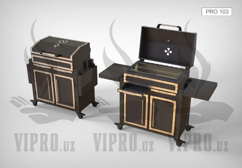 Мангал «PRO-102 Premium»,гриль,барбекю,кура,очаг 4 Мангал «PRO-102 Premium»,гриль,барбекю,кура,очаг 4