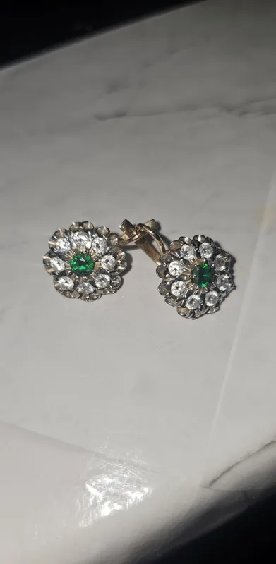 Золотые серёжки 585 пр 2