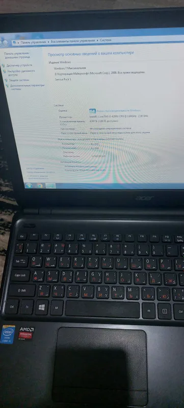 Acer i5 notebook sotiladi — фото 3
