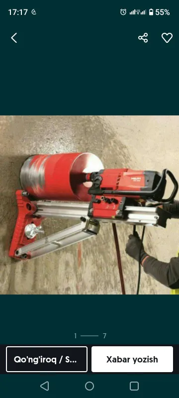 Perfarator Hizmati Beton buzish Eshik,Deraza ,Fortishka ochish Har hil