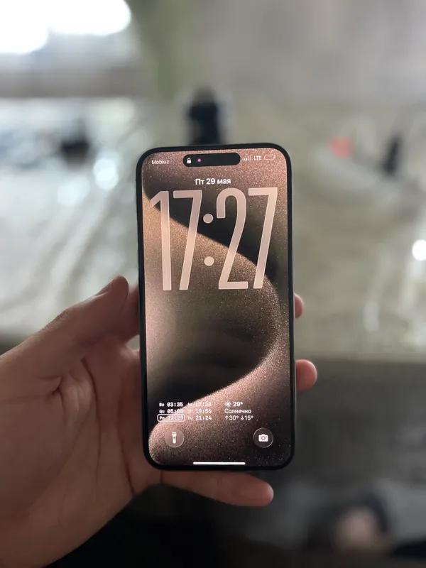 750$  Iphone15ProMax LL/A 256/84 радной — фото 1