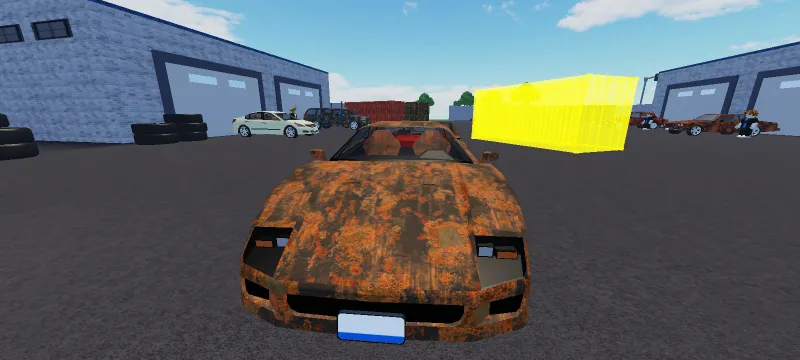 Ferrari — быстро ездящая машина, это ROBLOX daho eg