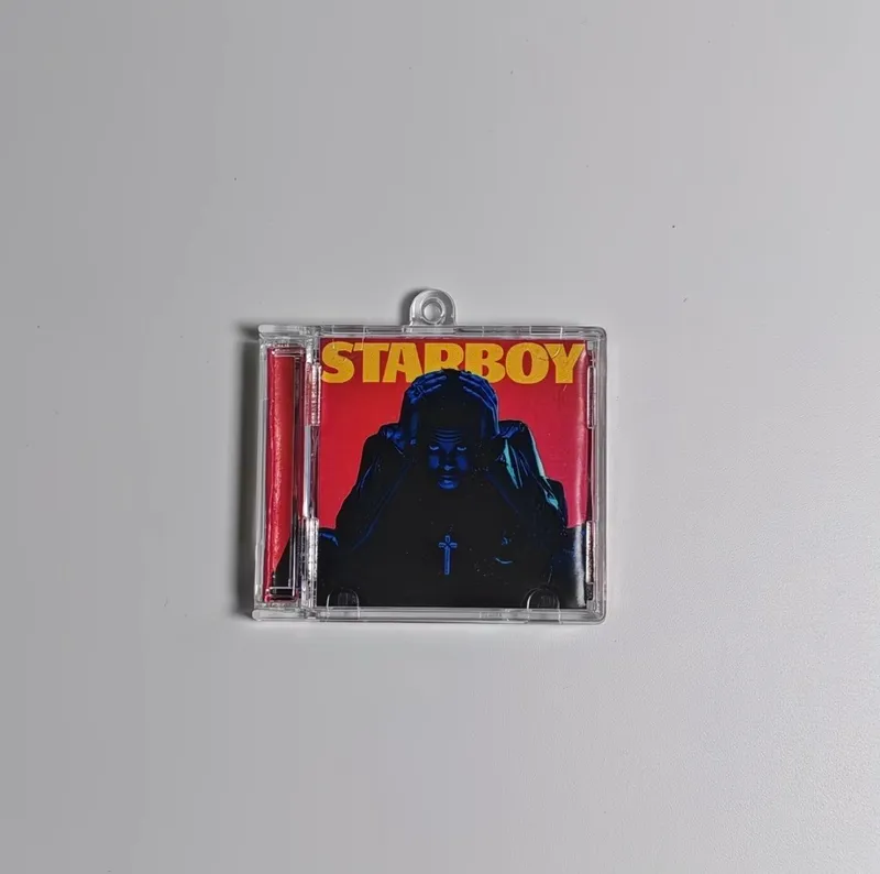брелок the weeknd , МИНИ Яретро CD
