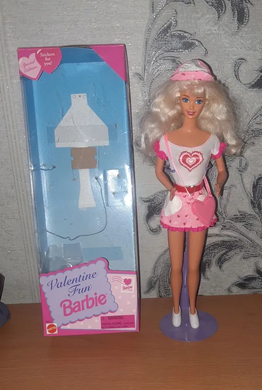 Кукла Барби, Valentine Fun Barbie 1996 год — фото 3