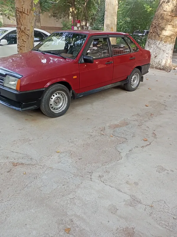 Автомобиль легковой Ваз 2199 Самара год выпуска 1994 цвет Вишневый — фото 1