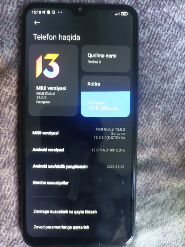 Telefon Redmi 9 — фото 1