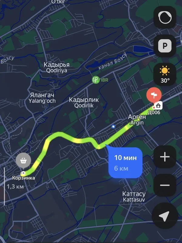 Ер сотилади (25 сотих). Участка. Продаётся земля. 25 соток. Кибрай. — фото 1