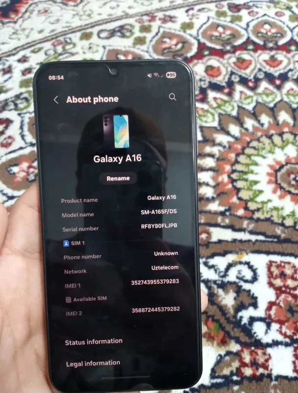A16 aybi yo 128 tali hamma joyi ishlaydi — фото 1