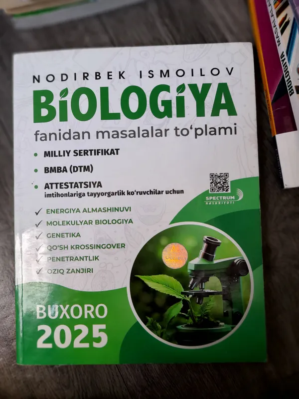 biologiya kitob zarafshon