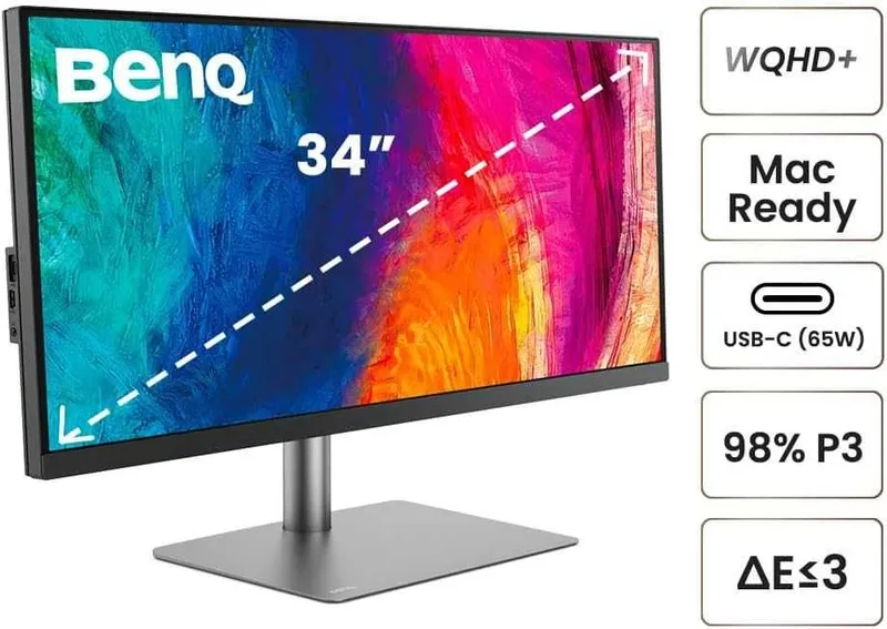 BenQ Creative Pro PD3420Q|34" WQHD Designer Monitor 3 BenQ Creative Pro PD3420Q|34" WQHD Designer Monitor 3
