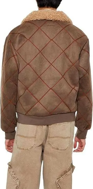 Зимняя утепленная мехом куртка. Мужская — фото 2