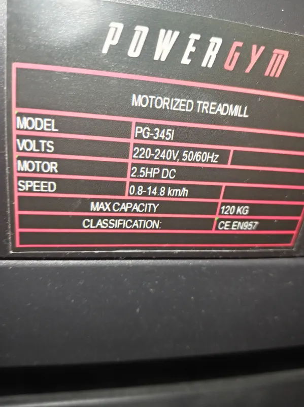 Беговая дорожка PowerGym PG-345 — в новом состоянии 2