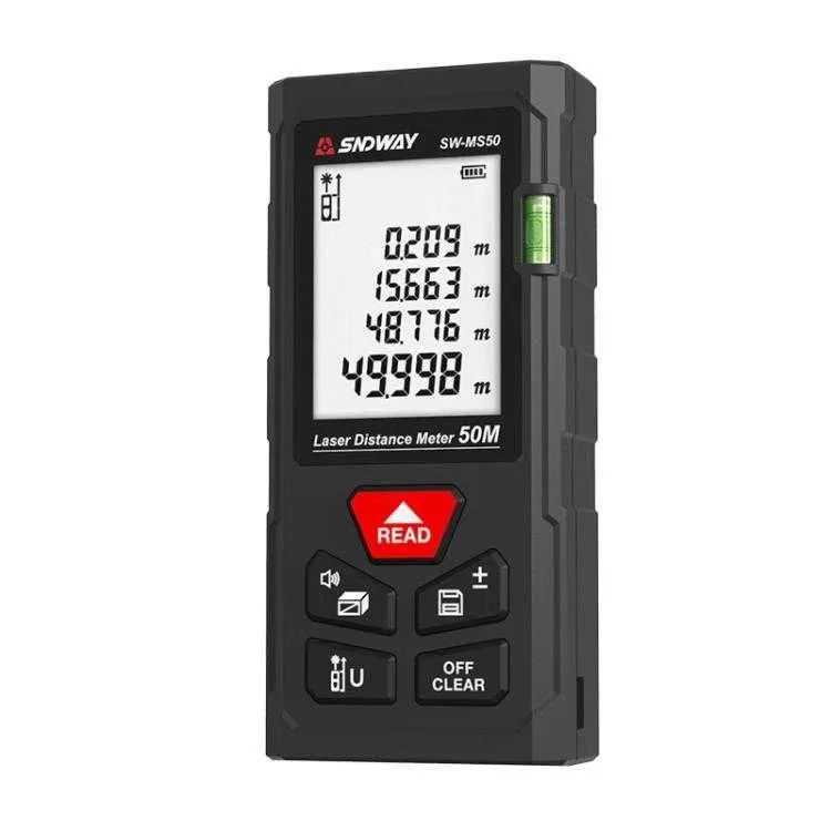 Laser Distance Meter SW‑MS50 — lazerli masofa o‘lchagich