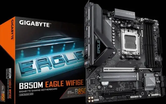 Материнская плата Gigabyte B850M Eagle (AM5) 1