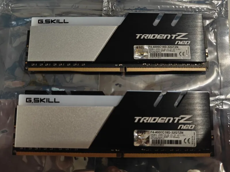 G.Skill Trident Z Neo 64Gb (2x32gb) DDR4 4000Mhz — фото 4 G.Skill Trident Z Neo 64Gb (2x32gb) DDR4 4000Mhz — фото 4