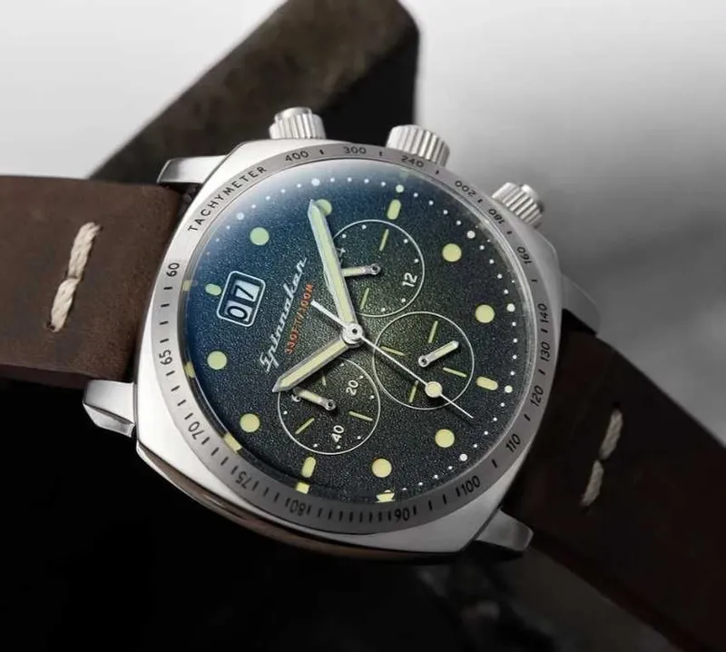 Erkaklar uchun Spinnaker Chronograph soati 4