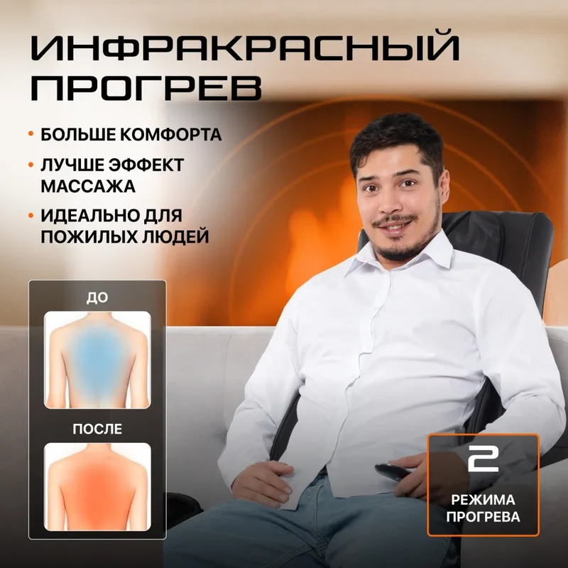 Массажная накидка Genau Privilege Beige — фото 4