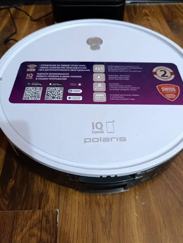 Робот-пылесос Polaris PVCR G2 0726W Wi-Fi IQ Home — фото 2