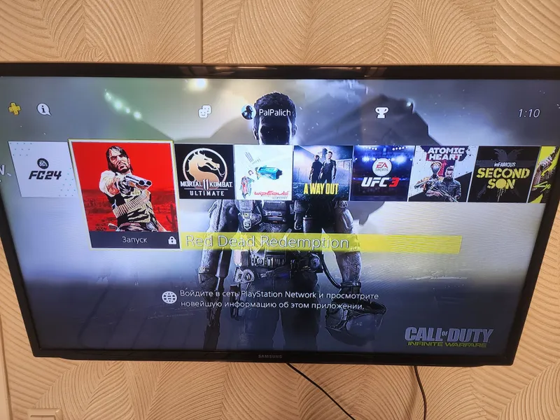 PS4 Slim 500gb на прошивке Goldhen 9.00 — фото 1