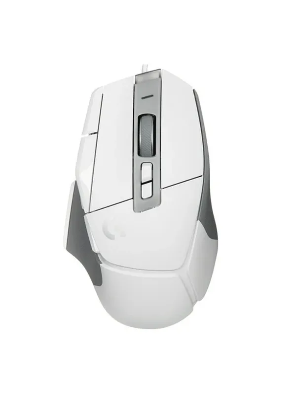 Проводная мышь Logitech G502 X, USB-A, оптический сенсор HERO 25K, белый/серый — фото 2