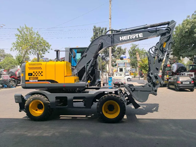 Экскаватор HENGTE модель HT130W — фото 2