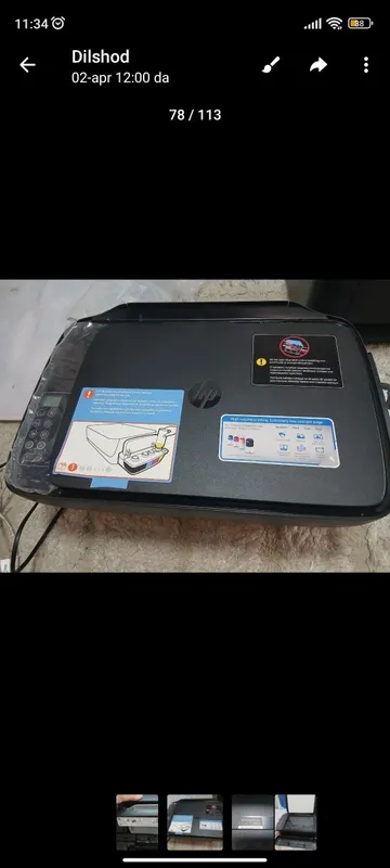 Hp lnk Tank werelles 415 koʻp funksiyali printer