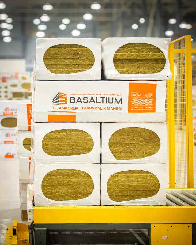 BASALT Базальтовые плиты BASALTIUM теплоизоляции.
