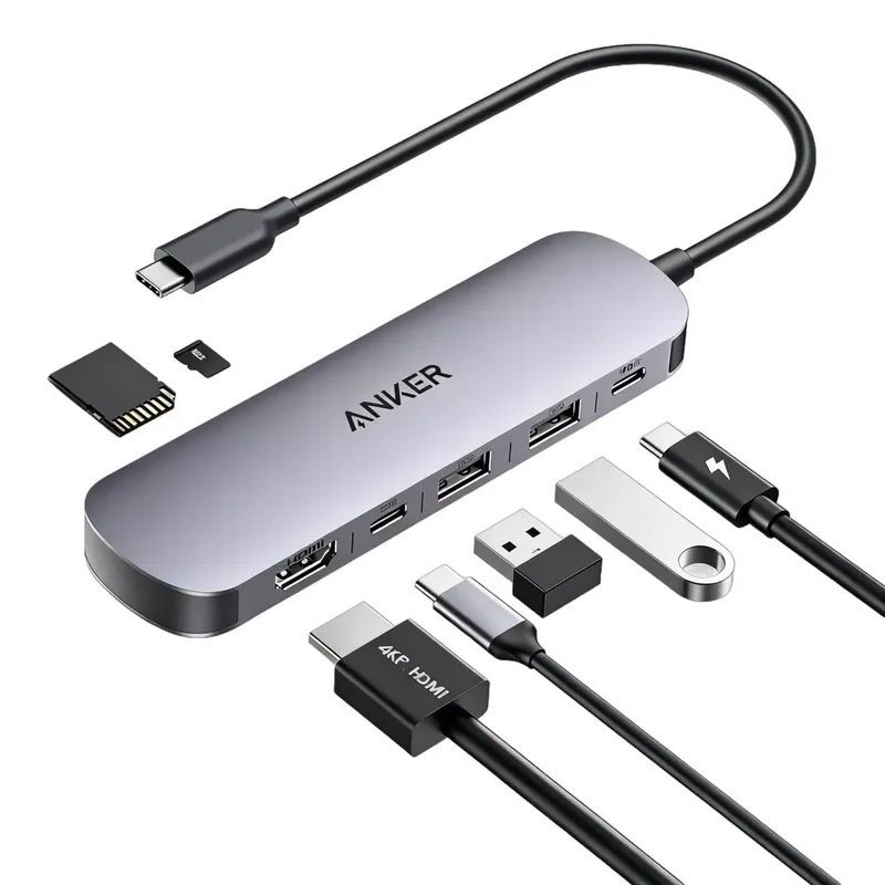 Anker Ultra Nano Hub USB-C (7-in-1, 4K HDMI)