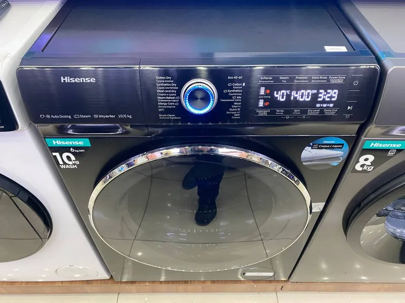 Новинка от HISENSE: Hisense стиральная машина 10/6 кг + сушка 3