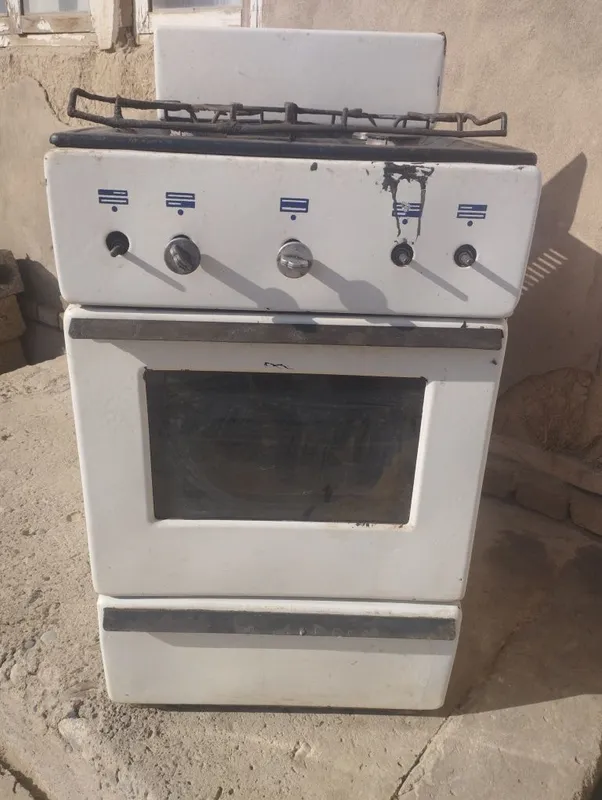 Газовая плита рабочая